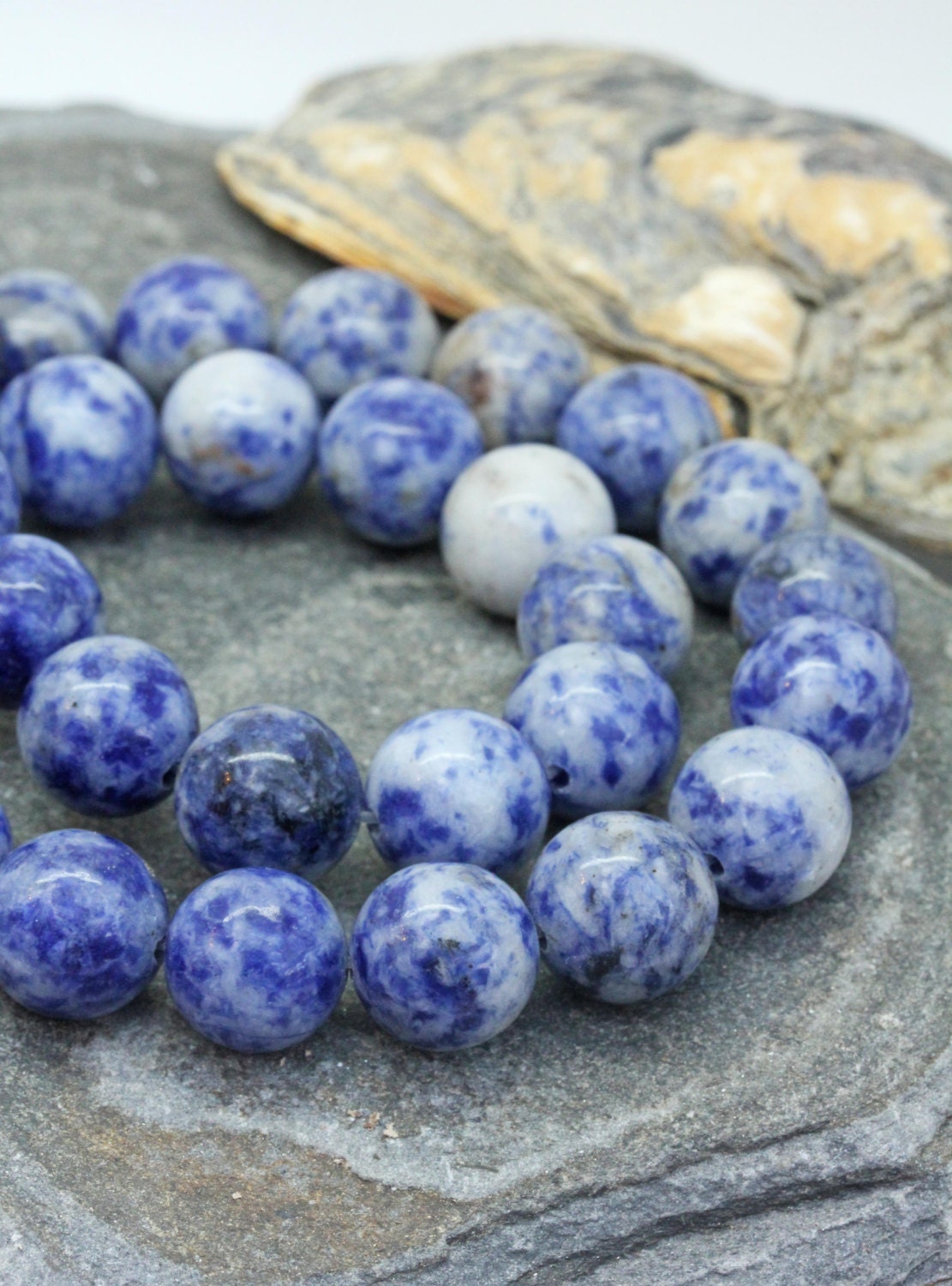 Denim Lapis Lazuli 6, 8, 10 mm / Lapis Beads / Denim Blue Lapis Gemstone Beads / Round Denim Lapis Beads / Natural Lapis Beads